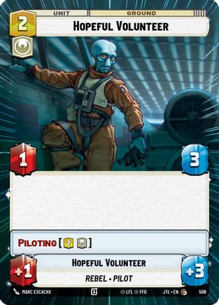 Hopeful Volunteer (Hyperspace) (508) - JTL - Common