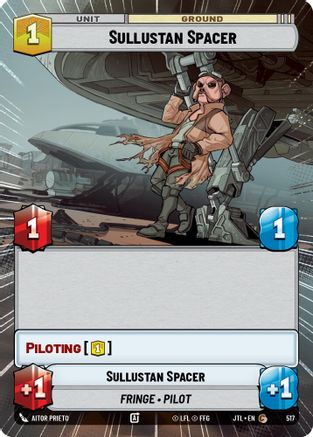 Sullustan Spacer (Hyperspace) (517) - JTL - Common