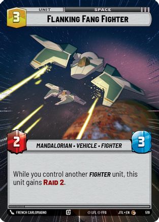 Flanking Fang Fighter (Hyperspace) (519) - JTL - Common
