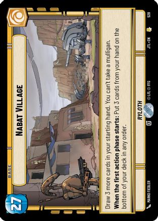 Nabat Village (Foil) (528) - JTL - Rare - Foil