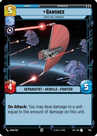 Banshee - Crippling Command (Foil) (535) - JTL - Uncommon - Foil