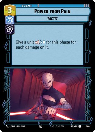Power from Pain (Foil) (540) - JTL - Uncommon - Foil