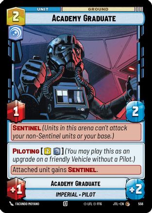 Academy Graduate (Foil) (556) - JTL - Common - Foil