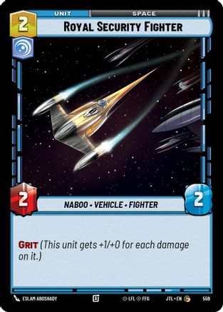 Royal Security Fighter (Foil) (559) - JTL - Common - Foil