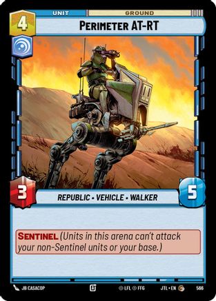 Perimeter AT-RT (Foil) (566) - JTL - Common - Foil