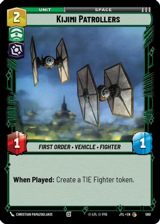 Kijimi Patrollers (Foil) (580) - JTL - Common - Foil
