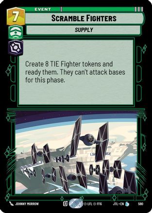 Scramble Fighters (Foil) (590) - JTL - Legendary - Foil