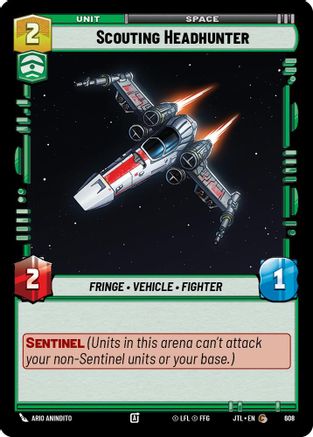 Scouting Headhunter (Foil) (608) - JTL - Common - Foil