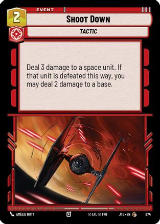 Shoot Down (Foil) (674) - JTL - Common - Foil