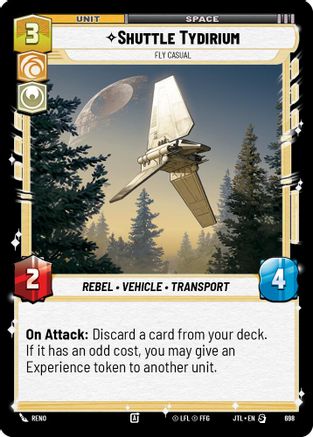 Shuttle Tydirium - Fly Casual (Foil) (698) - JTL - Special - Foil