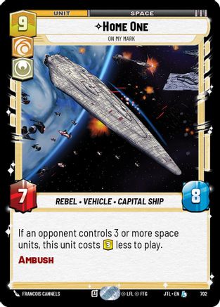 Home One - On My Mark (Foil) (702) - JTL - Legendary - Foil