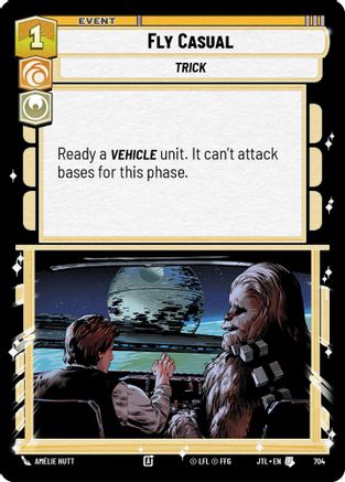 Fly Casual (Foil) (704) - JTL - Uncommon - Foil