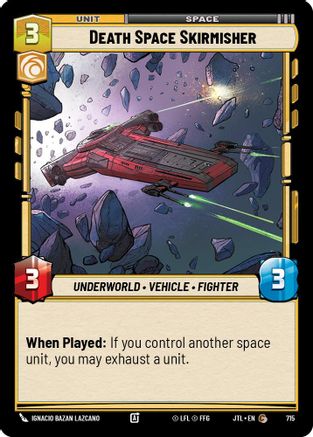 Death Space Skirmisher (Foil) (715) - JTL - Common - Foil
