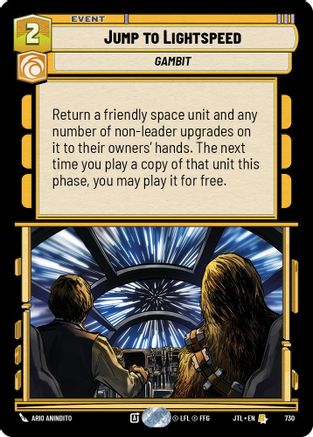 Jump to Lightspeed (Foil) (730) - JTL - Rare - Foil
