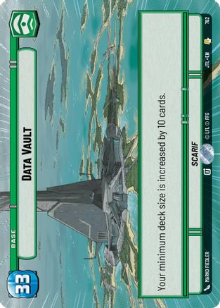 Data Vault (Hyperspace Foil) (762) - JTL - Rare - Foil