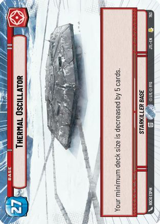 Thermal Oscillator (Hyperspace Foil) (763) - JTL - Rare - Foil