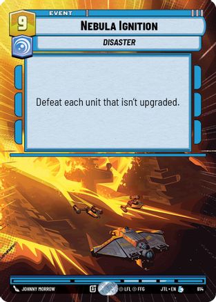 Nebula Ignition (Hyperspace Foil) (814) - JTL - Legendary - Foil
