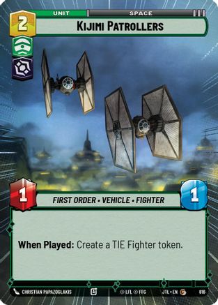 Kijimi Patrollers (Hyperspace Foil) (816) - JTL - Common - Foil