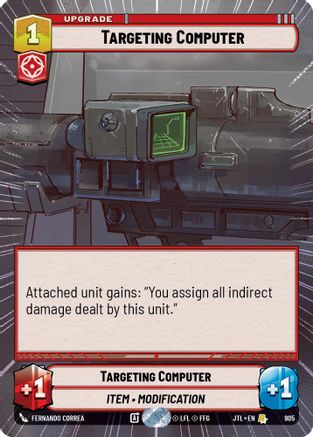 Targeting Computer (Hyperspace Foil) (905) - JTL - Rare - Foil