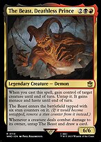 The Beast, Deathless Prince (WHO-114) - rare
