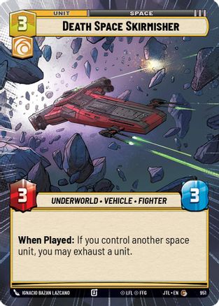 Death Space Skirmisher (Hyperspace Foil) (951) - JTL - Common - Foil