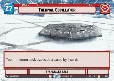 Thermal Oscillator (Hyperspace) (287) - JTL - Rare