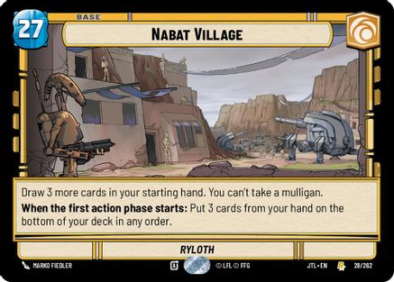 Nabat Village (028/262) - JTL - Rare