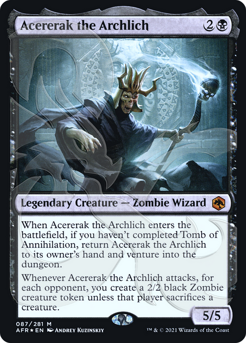 Acererak the Archlich (AFR&-87A) - mythic - Foil