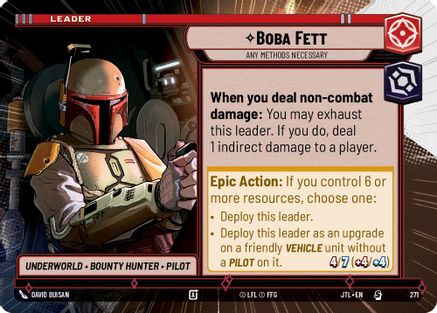 Boba Fett - Any Methods Necessary (Hyperspace) (271) - JTL - Special