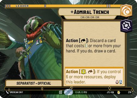 Admiral Trench - Chk-chk-chk-chk (Hyperspace) (276) - JTL - Rare