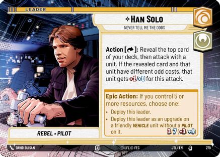 Han Solo - Never Tell Me the Odds (Hyperspace) (279) - JTL - Special