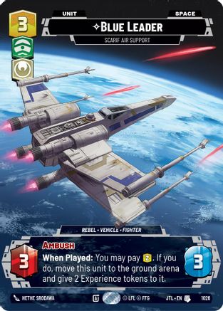 Blue Leader - Scarif Air Support (Prestige) (1026) - JTL - Uncommon