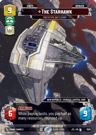 The Starhawk - Prototype Battleship (Prestige) (1029) - JTL - Legendary