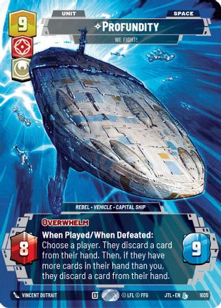 Profundity - We Fight! (Prestige) (1035) - JTL - Legendary