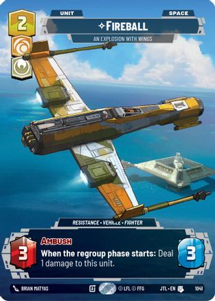 Fireball - An Explosion With Wings (Prestige) (1041) - JTL - Uncommon
