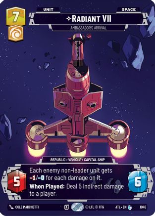 Radiant VII - Ambassadors' Arrival (Prestige) (1045) - JTL - Legendary