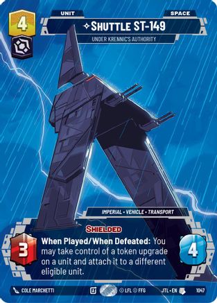 Shuttle ST-149 - Under Krennic's Authority (Prestige) (1047) - JTL - Uncommon