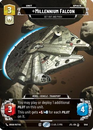Millennium Falcon - Get Out And Push (Prestige) (1048) - JTL - Special