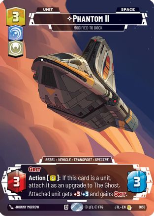 Phantom II - Modified to Dock (Prestige Foil) (1055) - JTL - Rare - Foil
