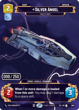 Silver Angel - Trace's Hope (Serialized) (1094) - JTL - Uncommon - Foil