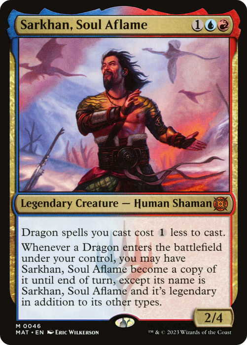 Sarkhan, Soul Aflame (MAT-046) - mythic - Foil