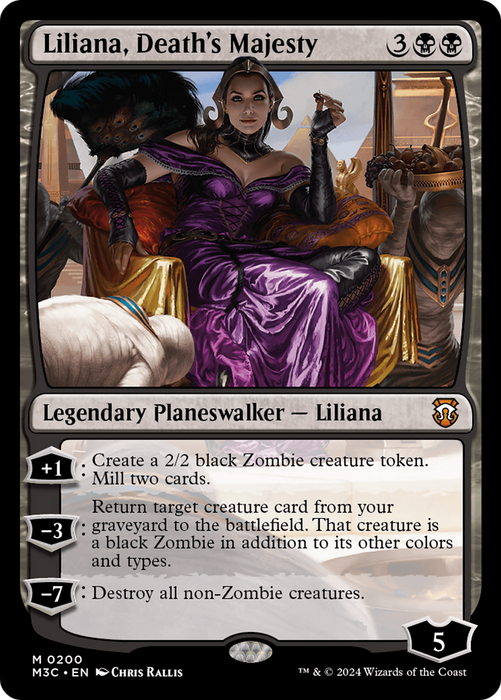 Liliana, Death's Majesty (M3C-200) - mythic