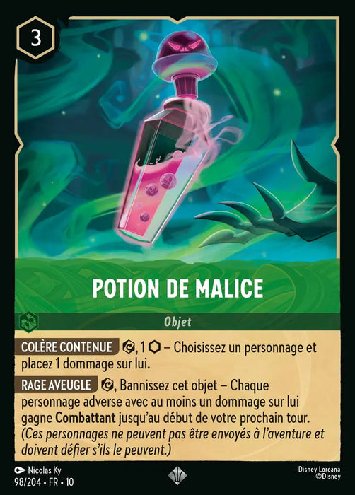 Potion de malice (98/204) - LDLP - Très Rare - Cold Foil