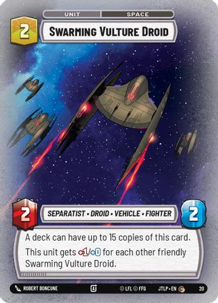 Swarming Vulture Droid (20) - JTL-WPP - Common