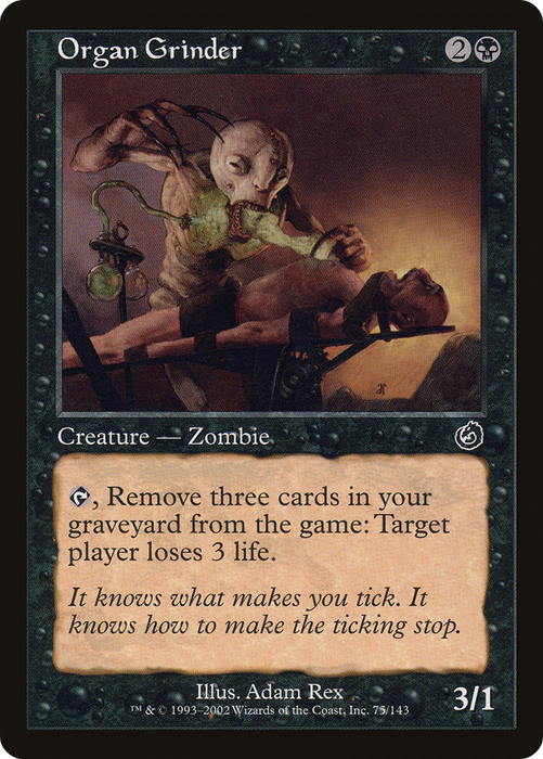 Organ Grinder (TOR-075) - common - Foil