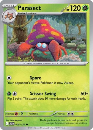 Parasect (005/159) - SJT  - Common