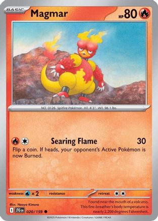 Magmar (020/159) - SJT  - Common