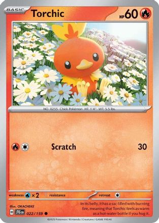 Torchic (022/159) - SJT  - Common