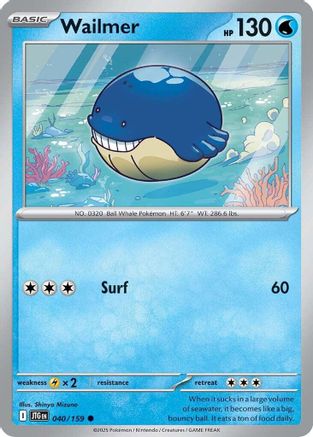Wailmer (040/159) - SJT  - Common