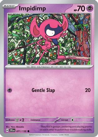 Impidimp (071/159) - SJT  - Common - Reverse Holofoil